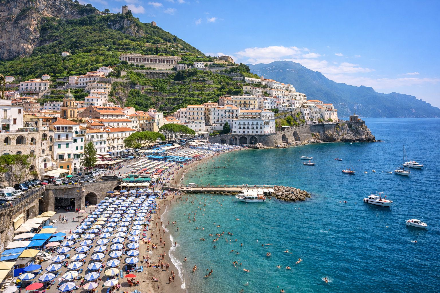 CAMPANIA y Encanto Amalfitano 8 días / 7 noches desde USD 2.047